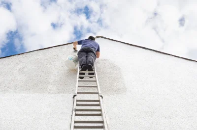 Peinture extérieure à Faudoas — façades et ravalement
